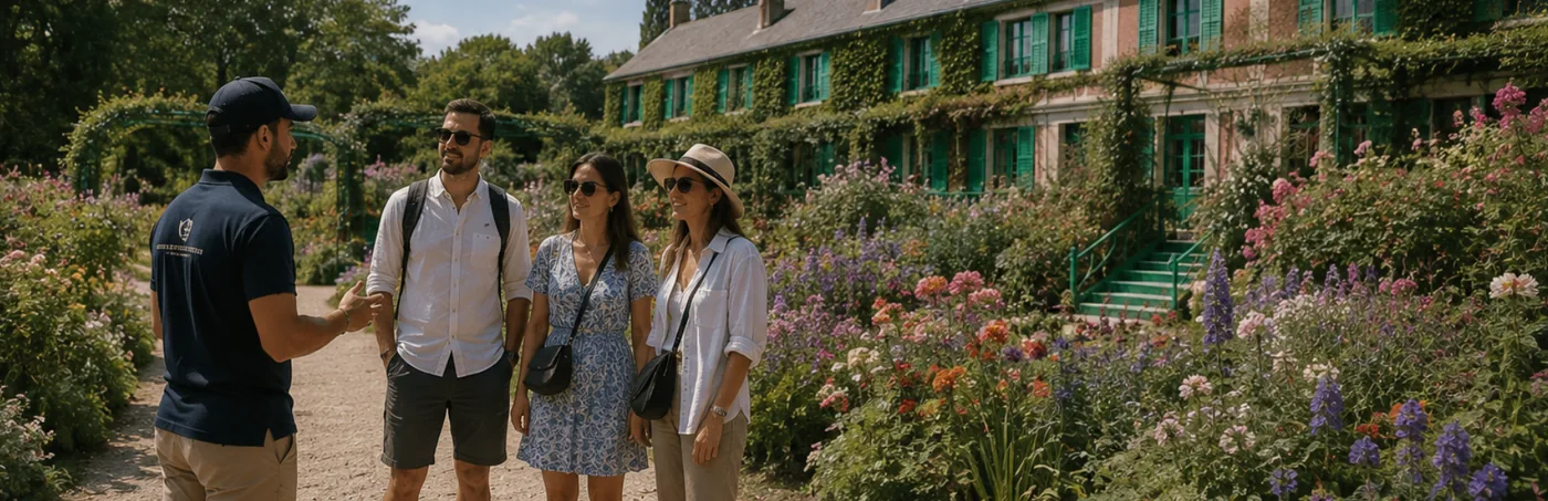 Visite privée des jardins de Monet à Giverny